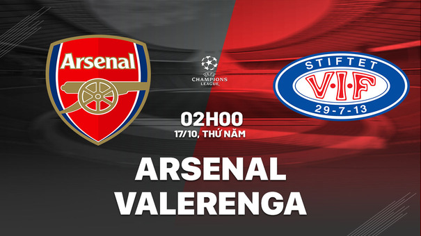 Nhận định nữ Arsenal vs nữ Valerenga 2h00 ngày 17/10 (Champions League 2024/25). Hãy đến M88 thể thao trực tuyến.